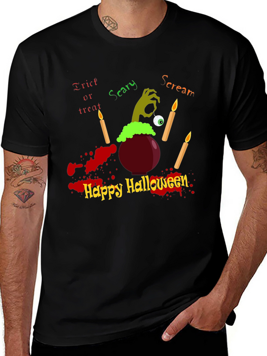 Halloween T-Shirt - Scary Scream Design