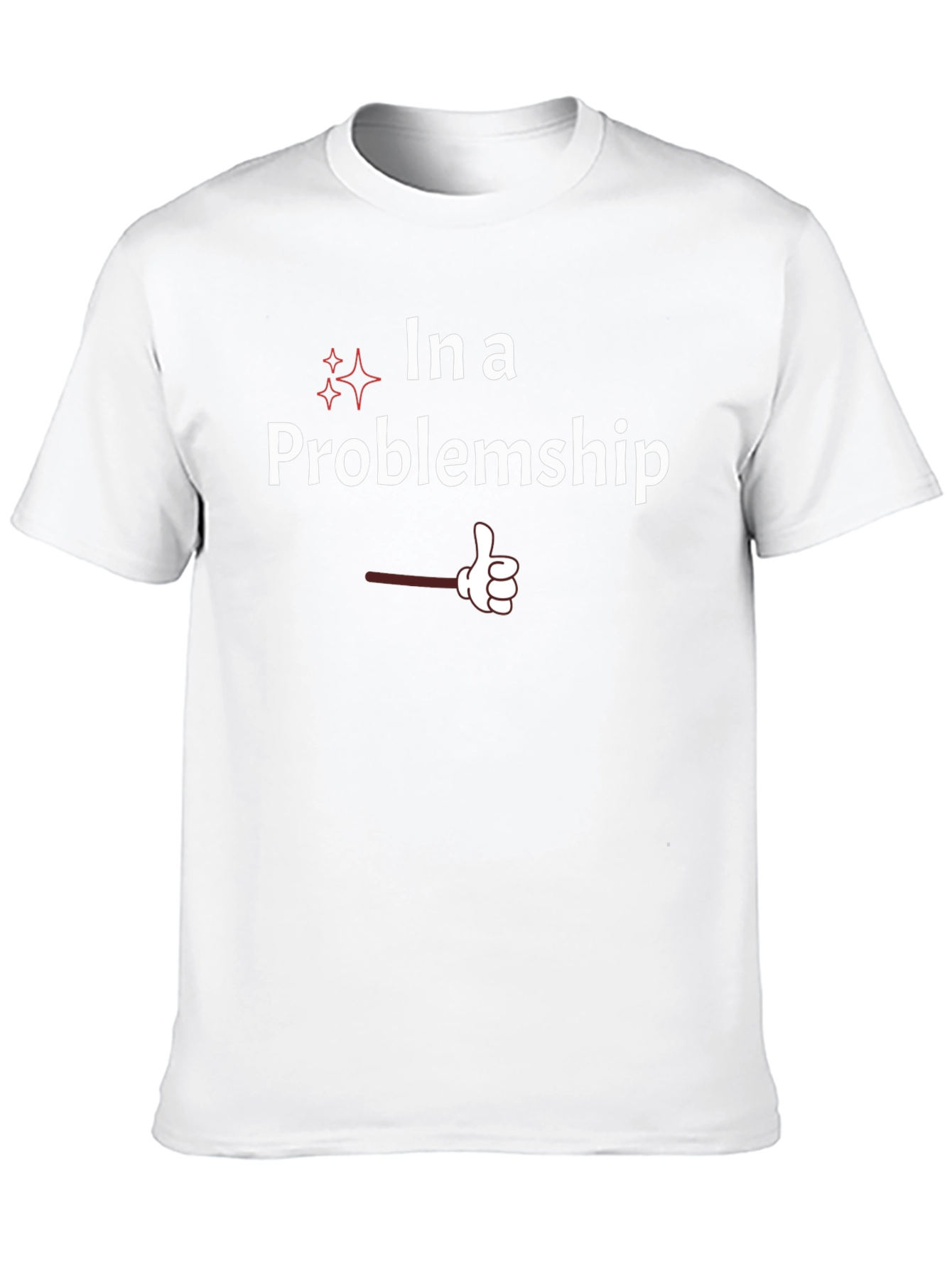In A Problemship Graphic T-Shirt