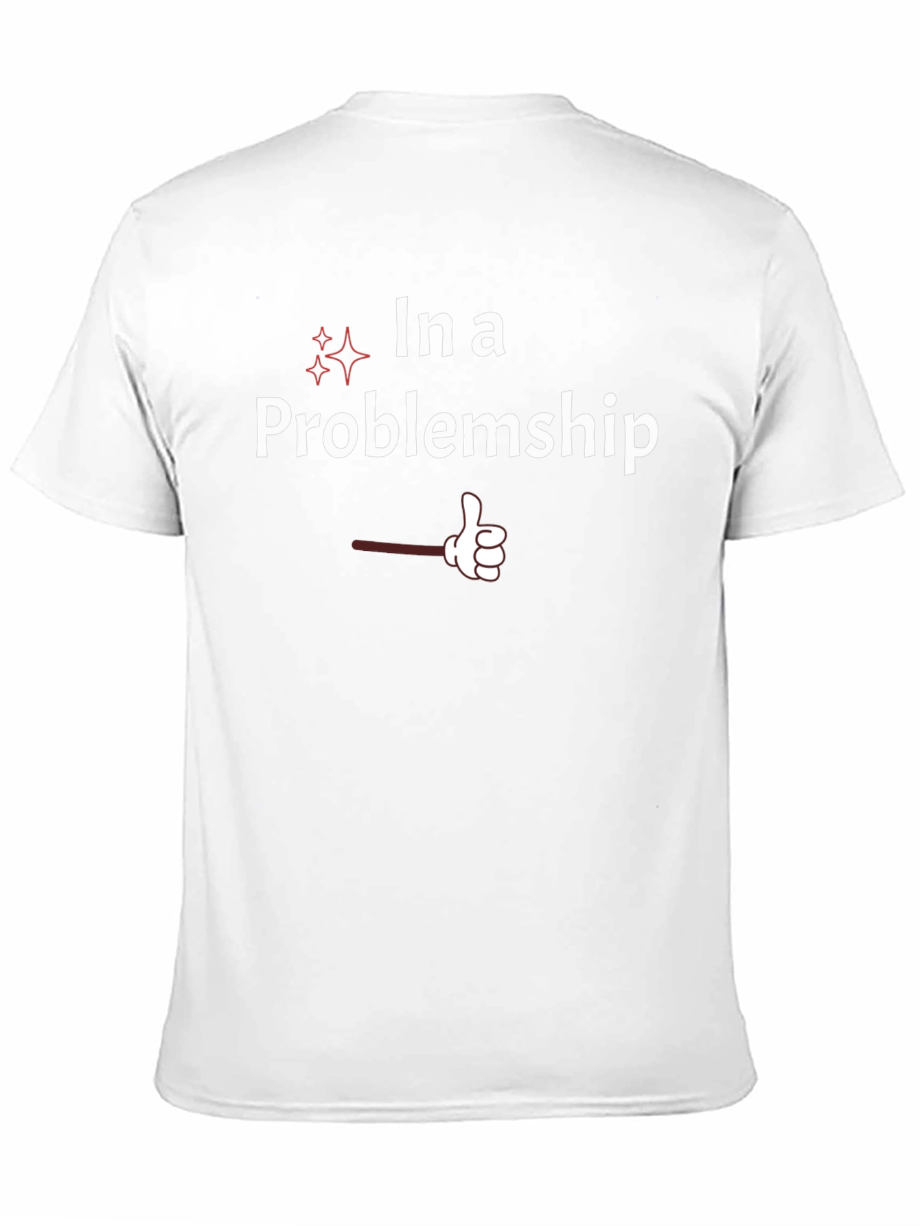 In A Problemship Graphic T-Shirt