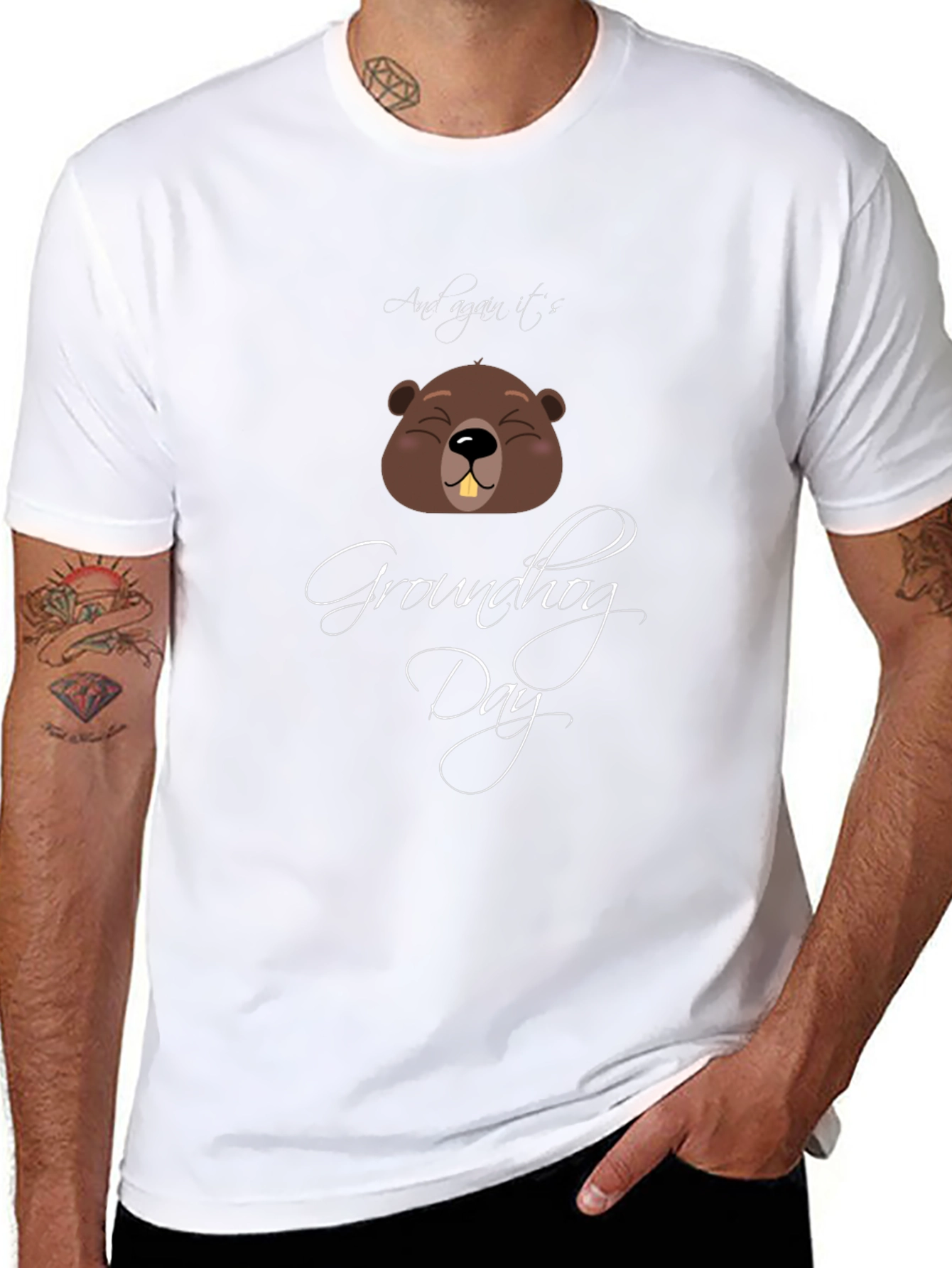 Groundhog Day T-Shirt Cute Graphic Tee
