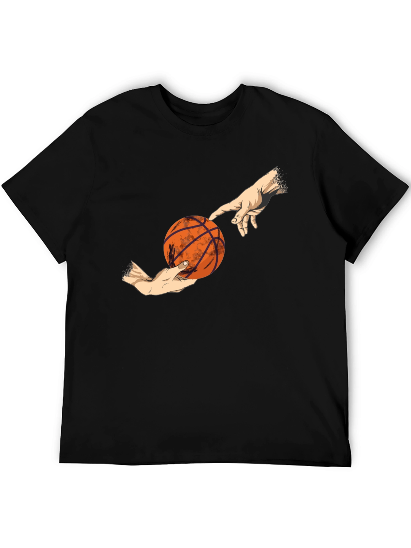 Basketball Creation T-Shirt - Artistic Sports Tee