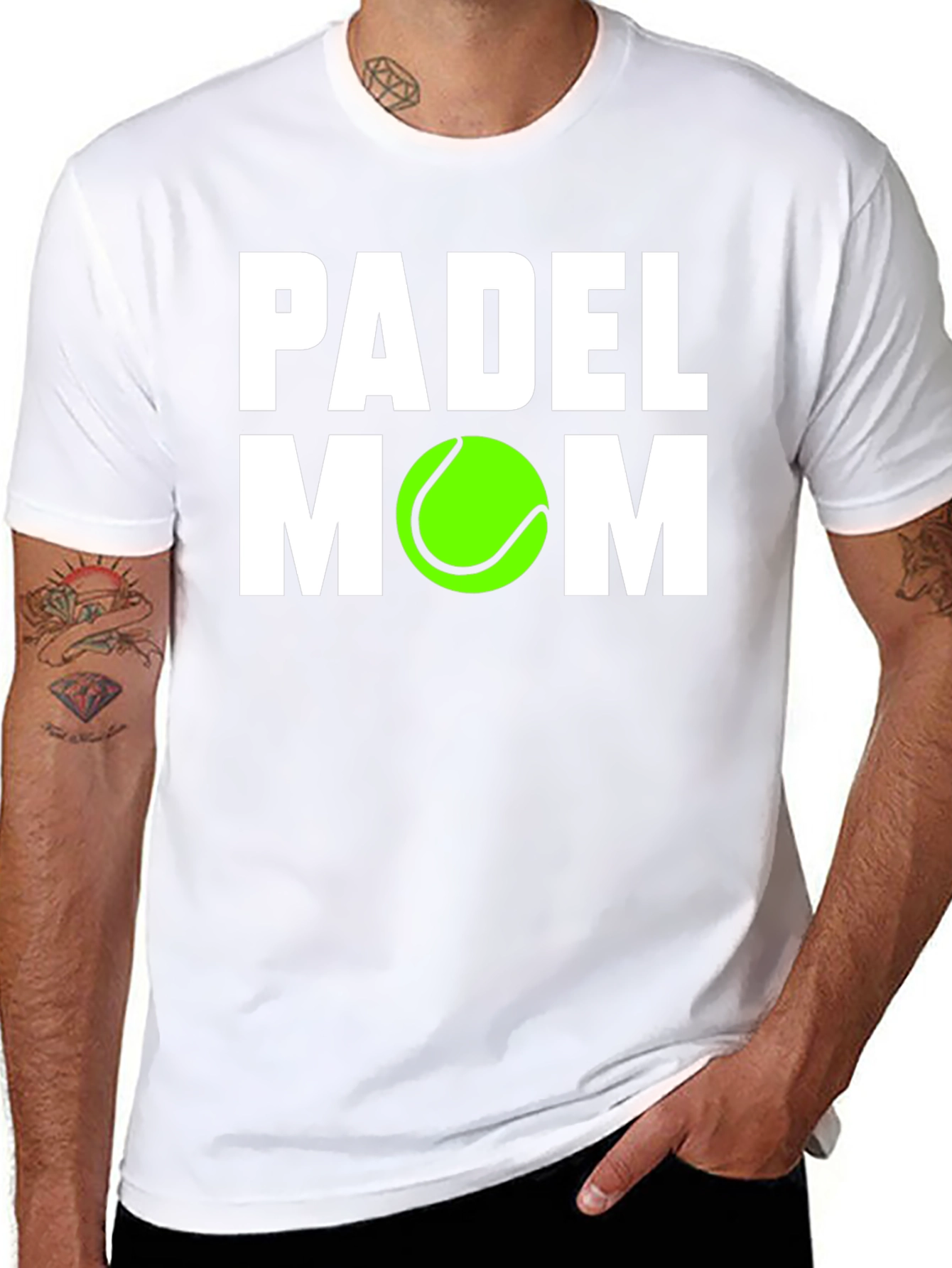 Padel Mom T-Shirt - Stylish Tennis Lover Tee