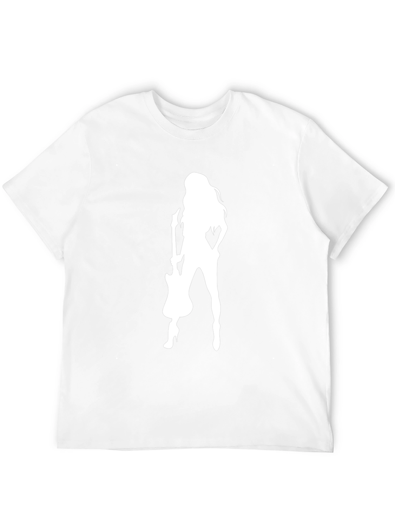 Guitar Girl Graphic Tee - Rocker T-Shirt