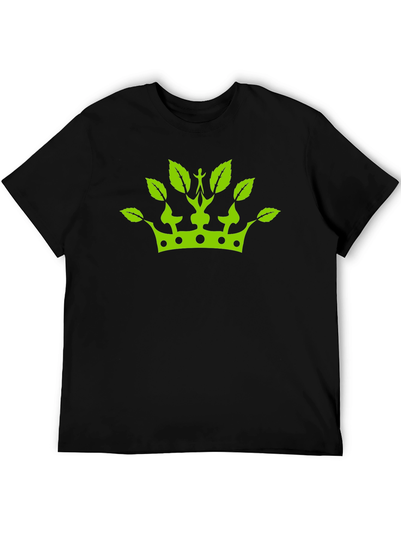 Green Crown Leaf T-Shirt