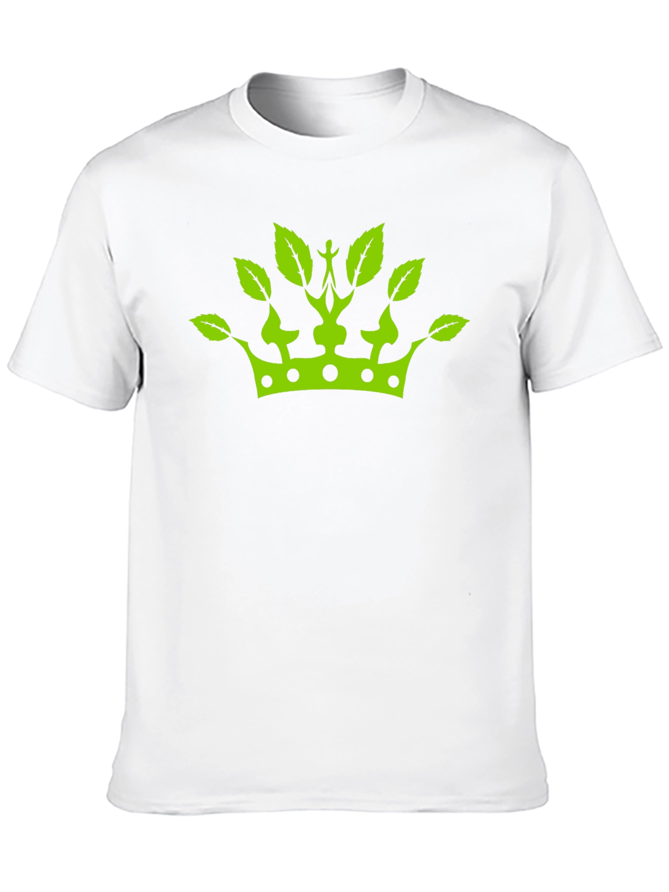 Green Crown Leaf T-Shirt