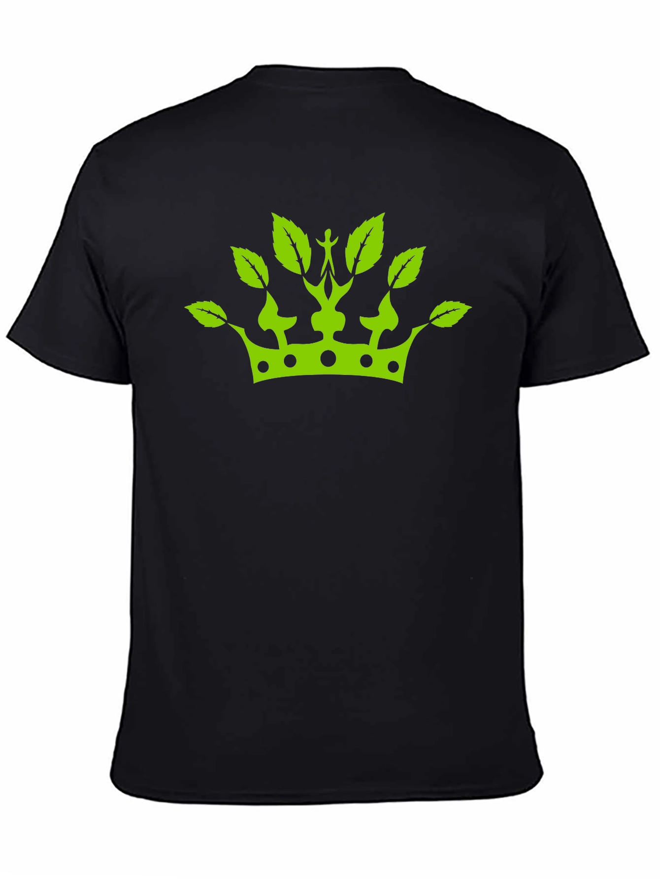Green Crown Leaf T-Shirt
