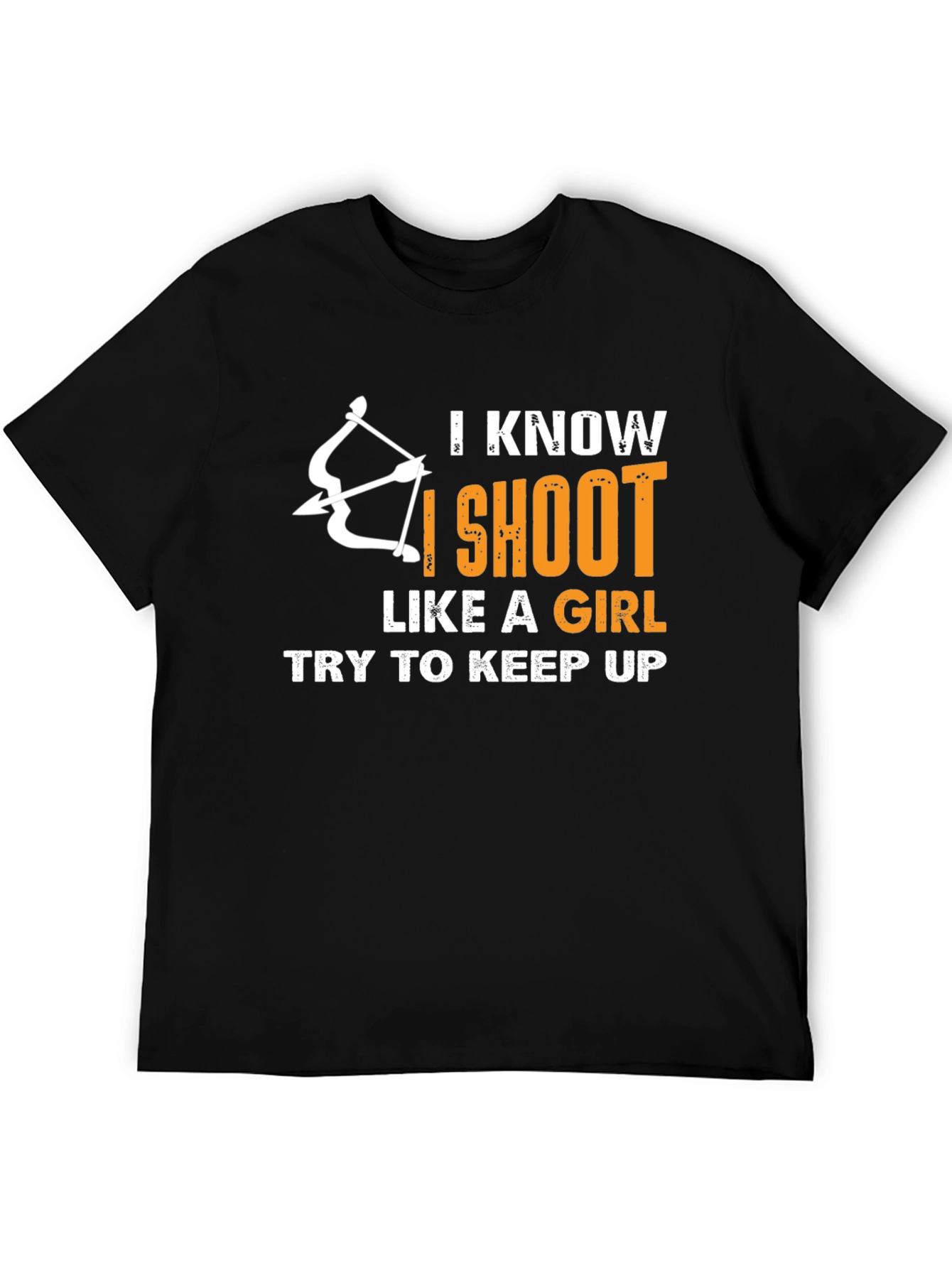 Archery Humor T-Shirt: I Shoot Like a Girl