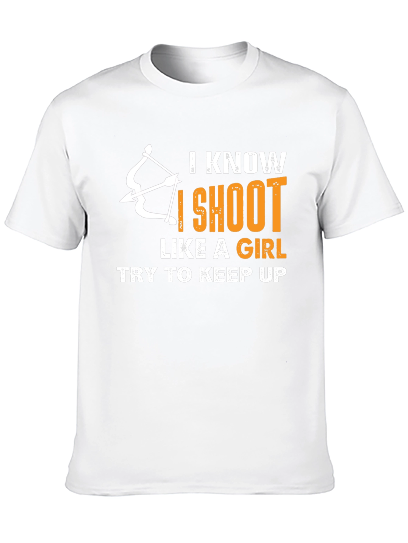 Archery Humor T-Shirt: I Shoot Like a Girl