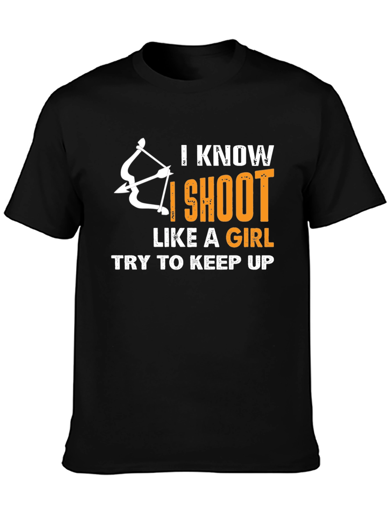 Archery Humor T-Shirt: I Shoot Like a Girl