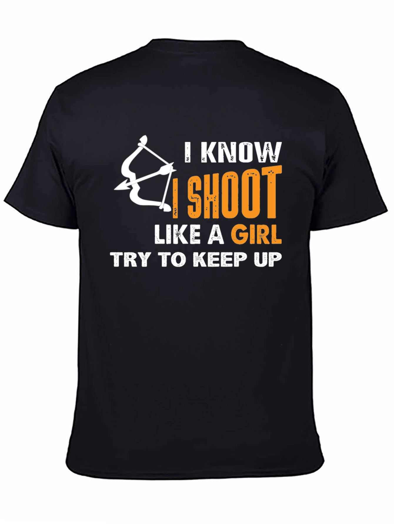 Archery Humor T-Shirt: I Shoot Like a Girl