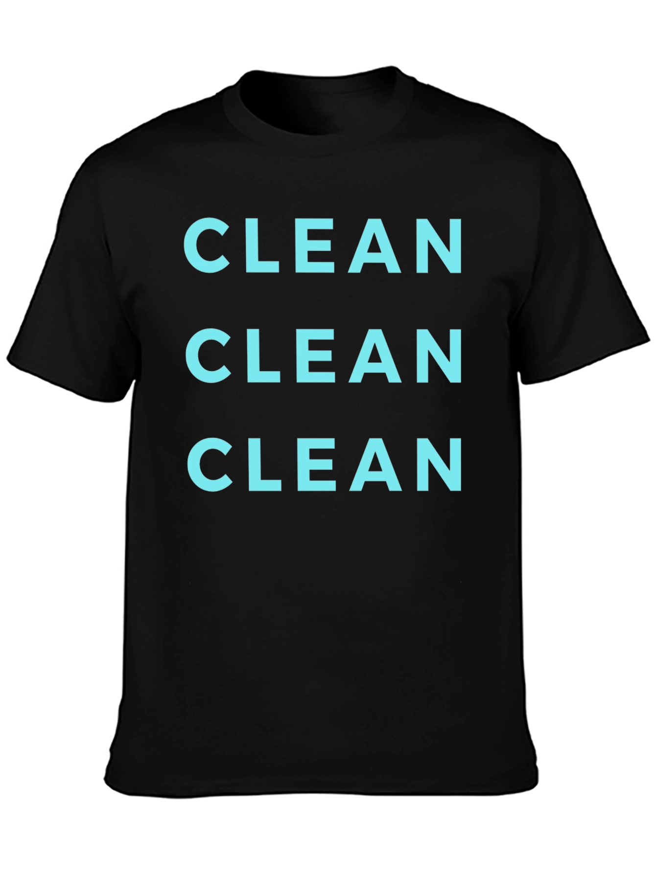 CLEAN Graphic T-Shirt - Soft Cotton Tee