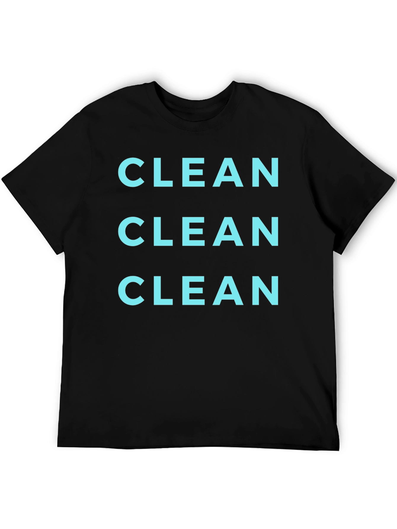 CLEAN Graphic T-Shirt - Soft Cotton Tee