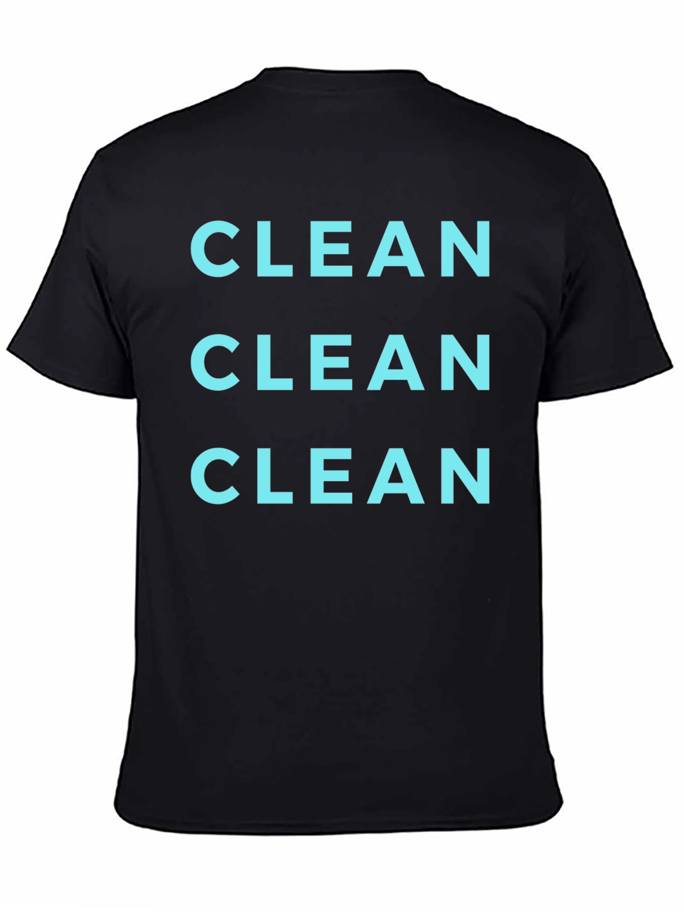 CLEAN Graphic T-Shirt - Soft Cotton Tee