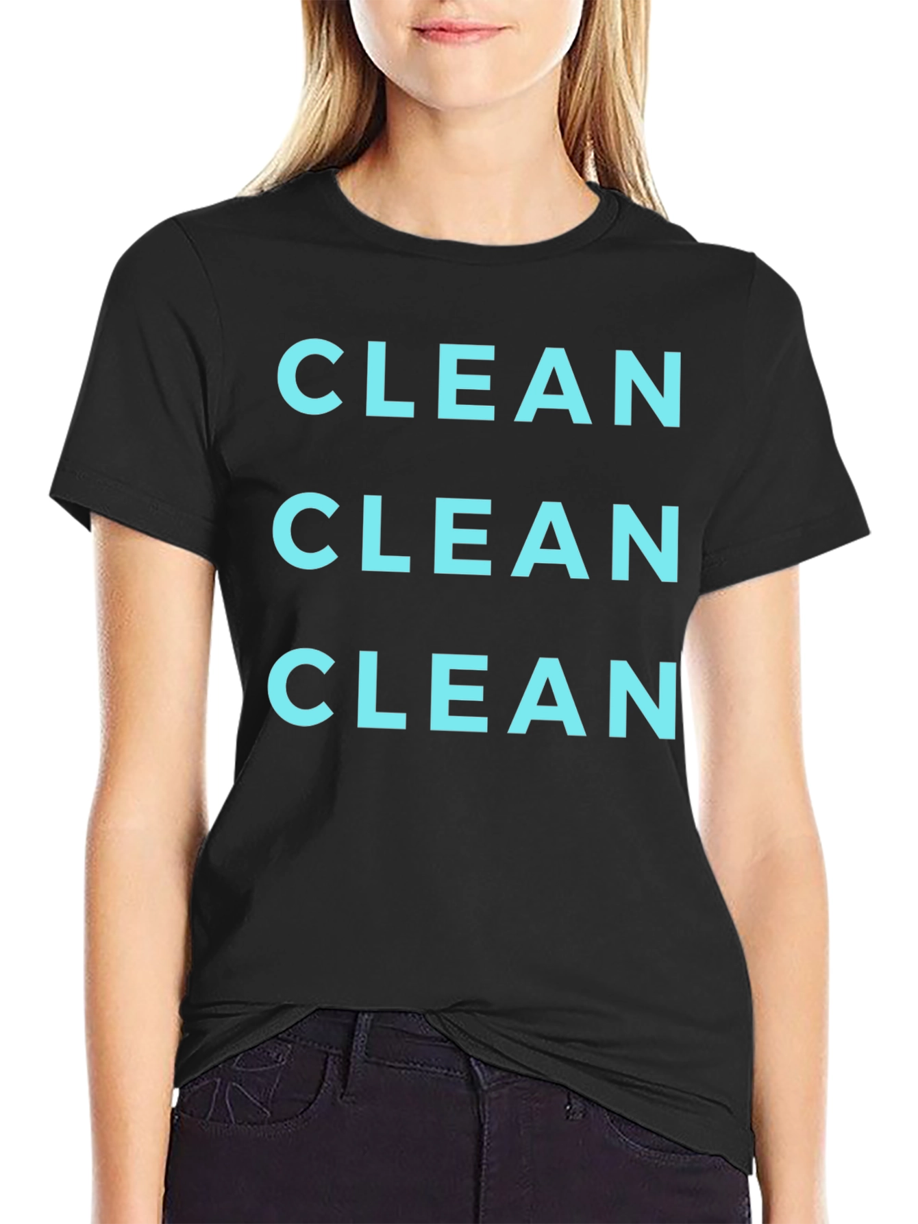 CLEAN Graphic T-Shirt - Soft Cotton Tee