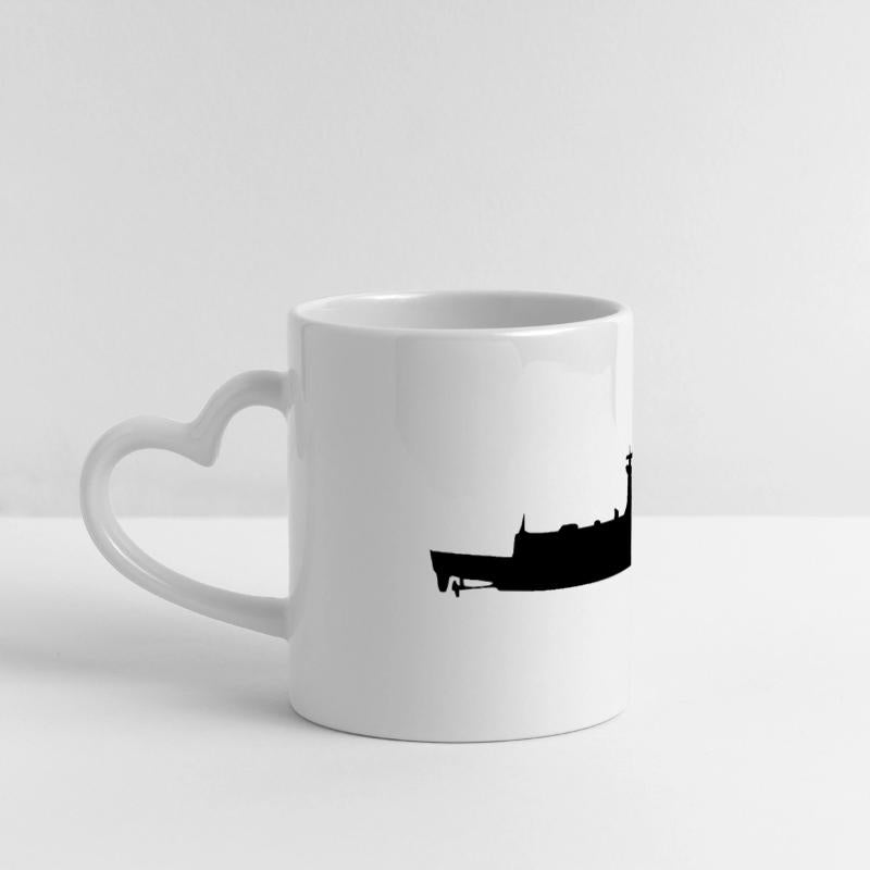 Vector Navy warship Silhouette