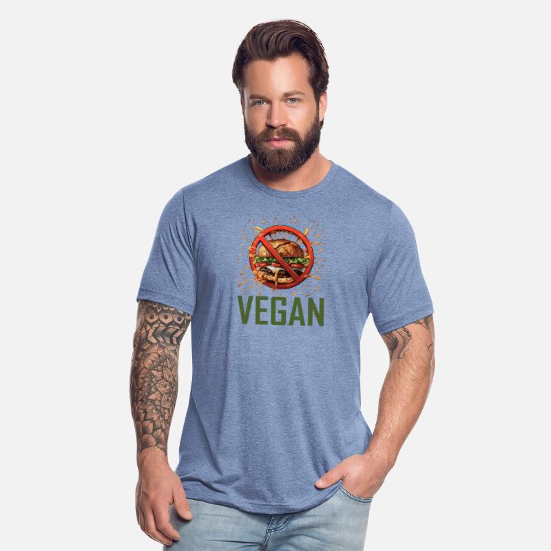 Vegan Lifestyle Anti-burger Illustration