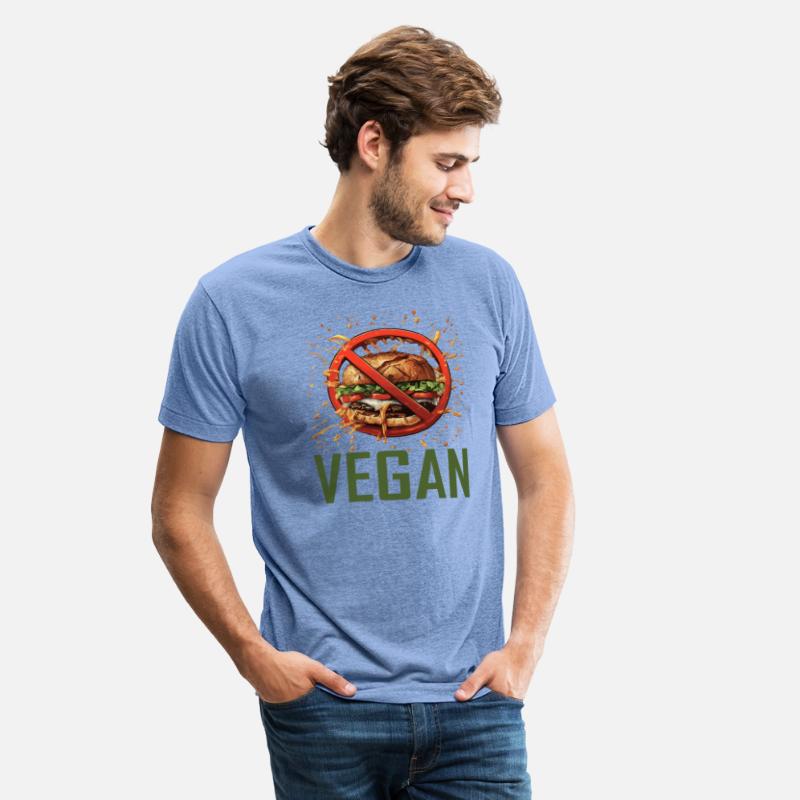 Vegan Lifestyle Anti-burger Illustration