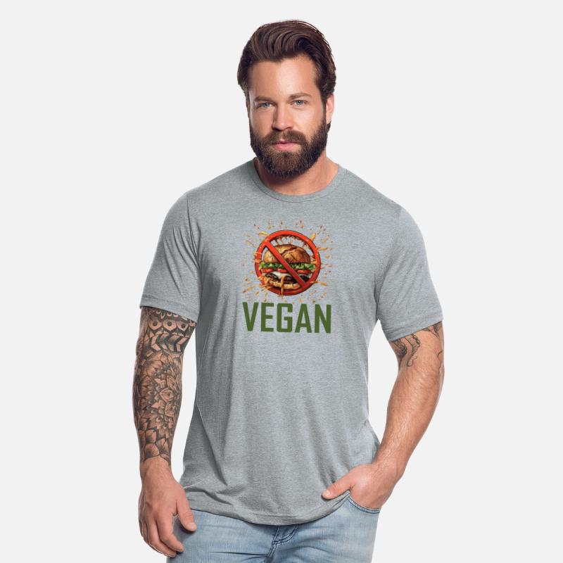 Vegan Lifestyle Anti-burger Illustration