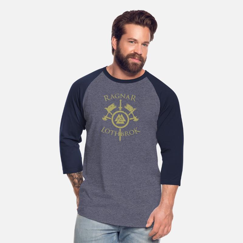 Viking Long Sleeve T Shirt Ragnar Lothbrok Lodbrok