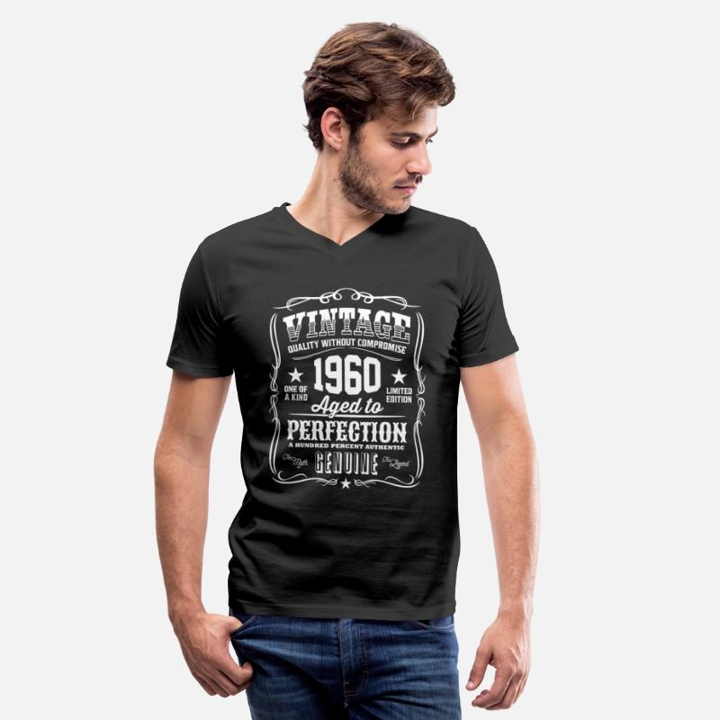 Vintage 1960 Aged to Perfection White Print