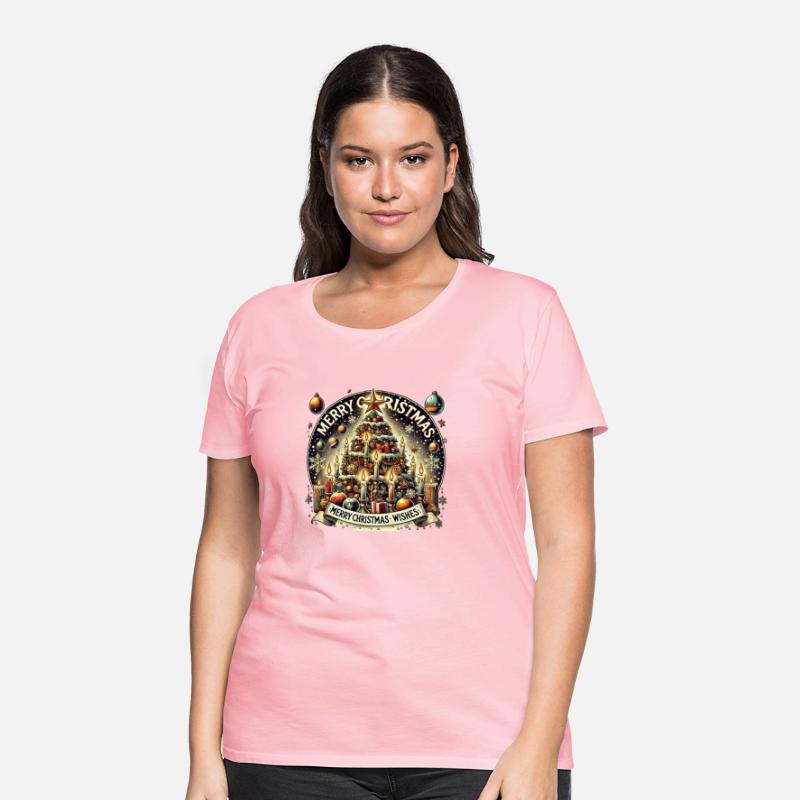 Vintage Christmas Tree - Festive Holiday Cheer