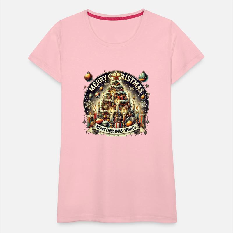 Vintage Christmas Tree - Festive Holiday Cheer