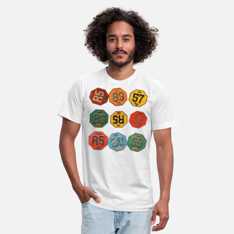 Vintage Number Plate Design