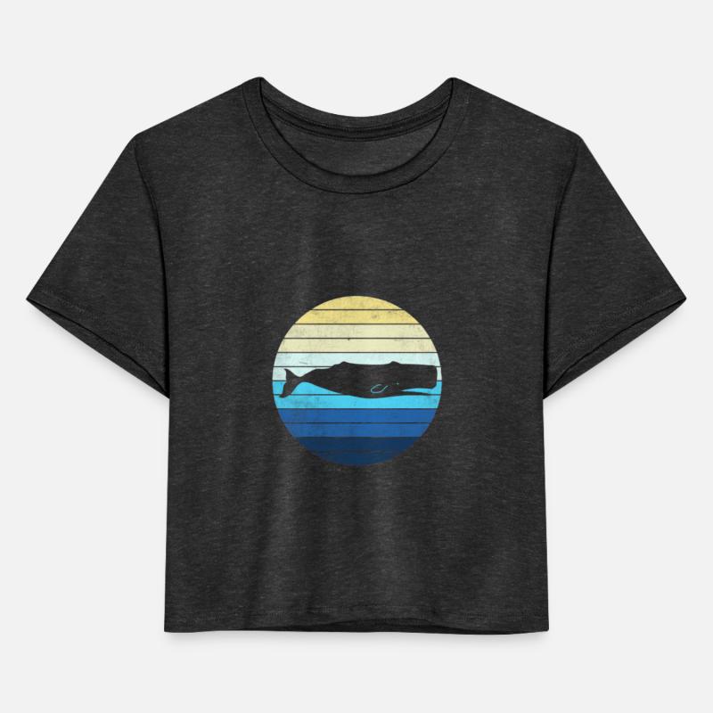 Vintage Whale Gift for Sperm Whale Lover Animal