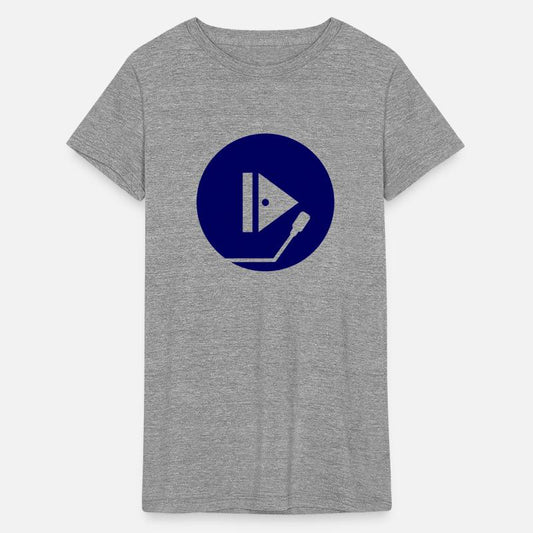 Vinyl Record Plate Play Button Music Party Life