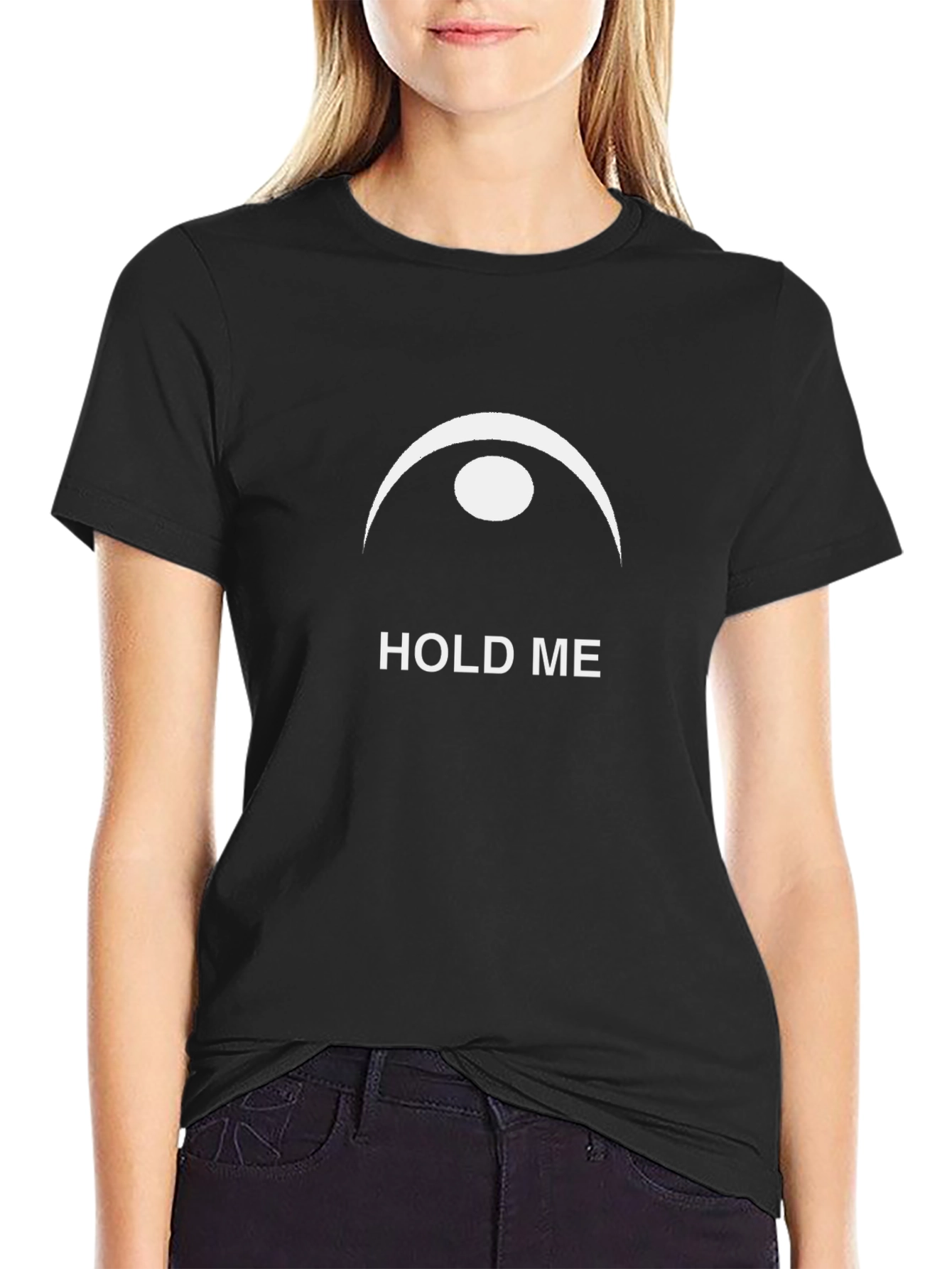 Abstract Eye Hold Me Graphic T-Shirt