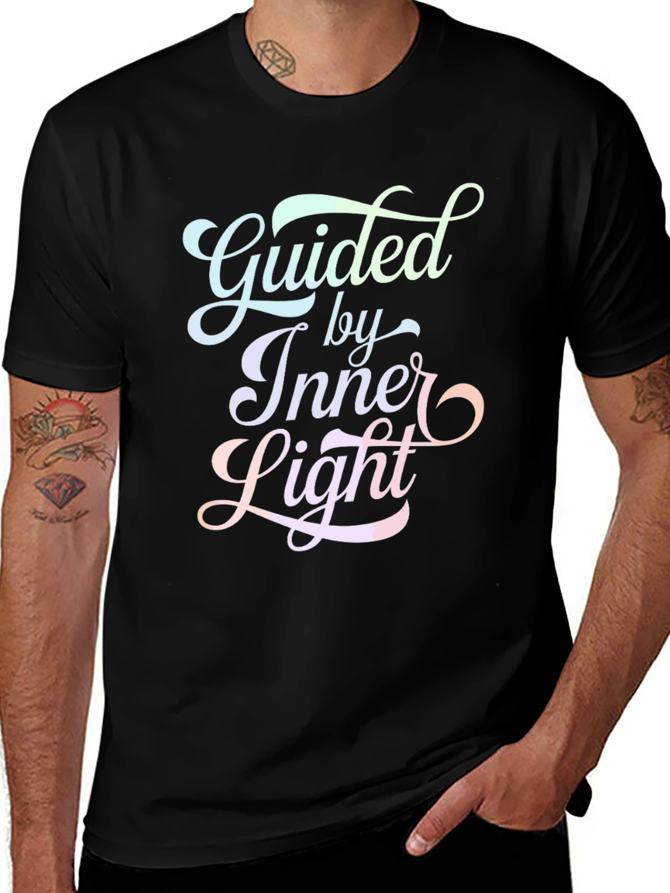 Guided By Inner Light Graphic Tee