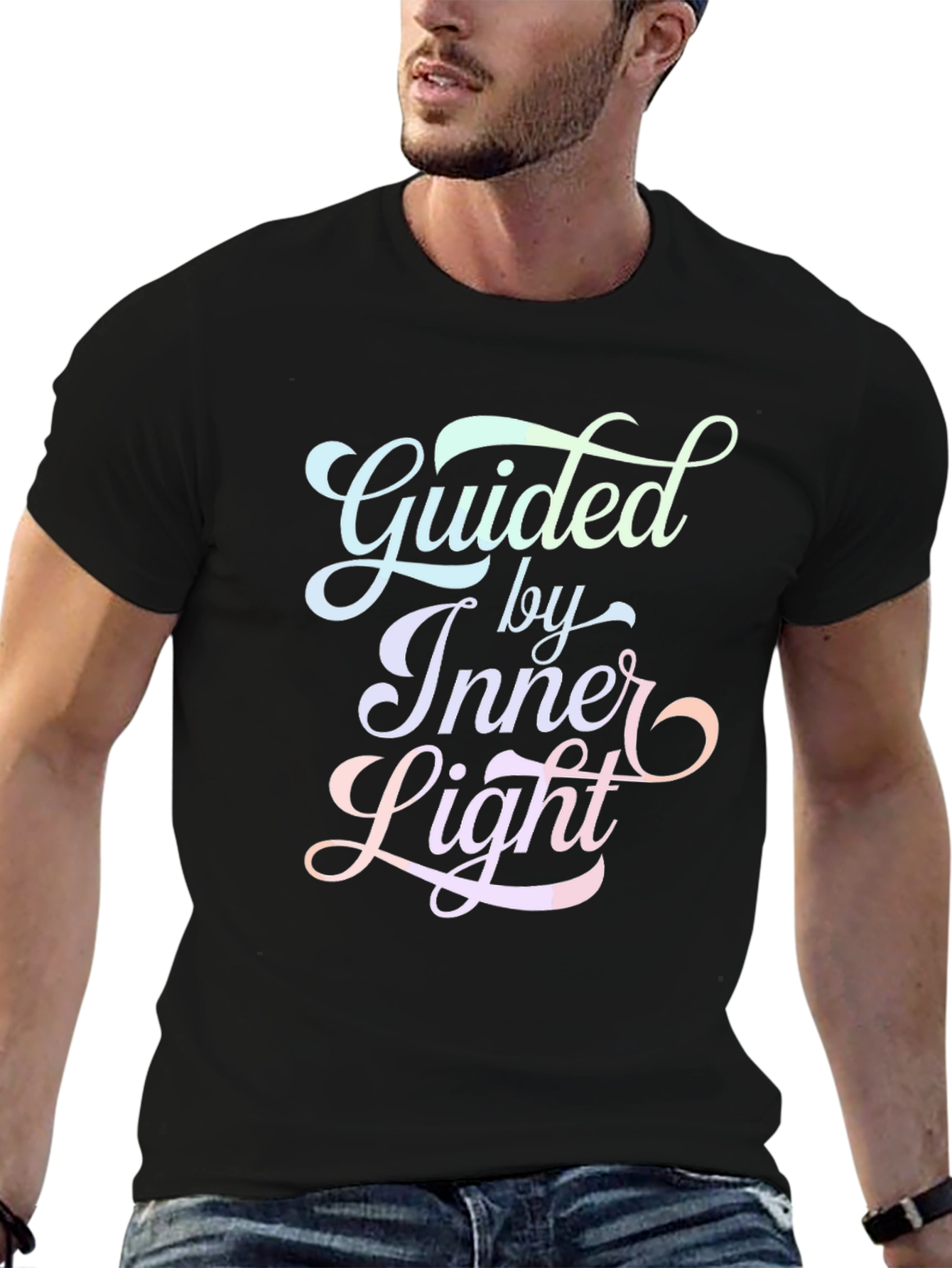 Guided By Inner Light Graphic Tee