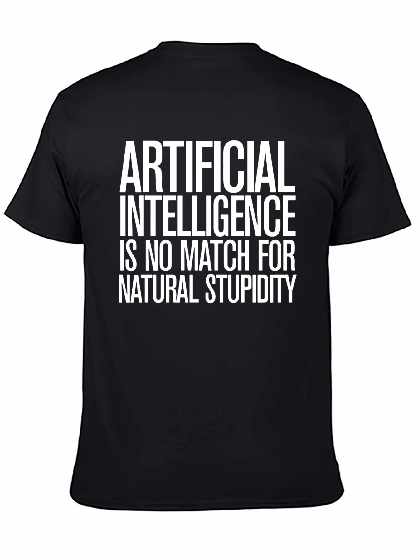 AI vs. Stupidity Graphic T-Shirt