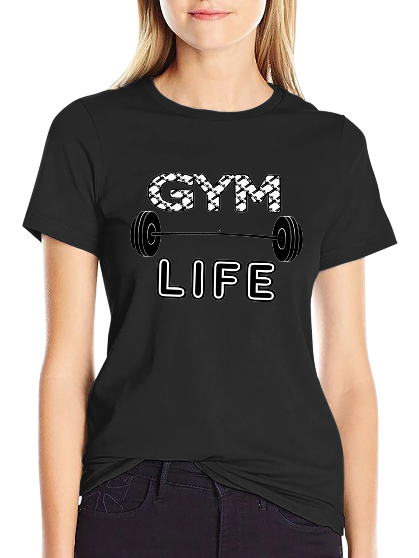 Gym Life Graphic T-Shirt