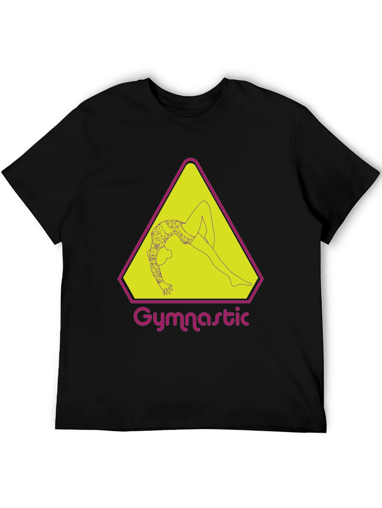 Gymnastic Graphic Tee - Artistic Athlete Design