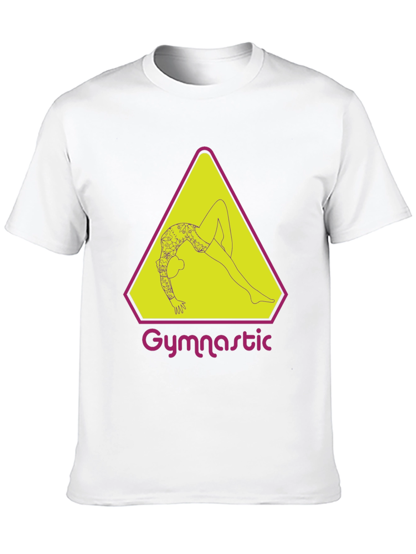 Gymnastic Graphic Tee - Artistic Athlete Design