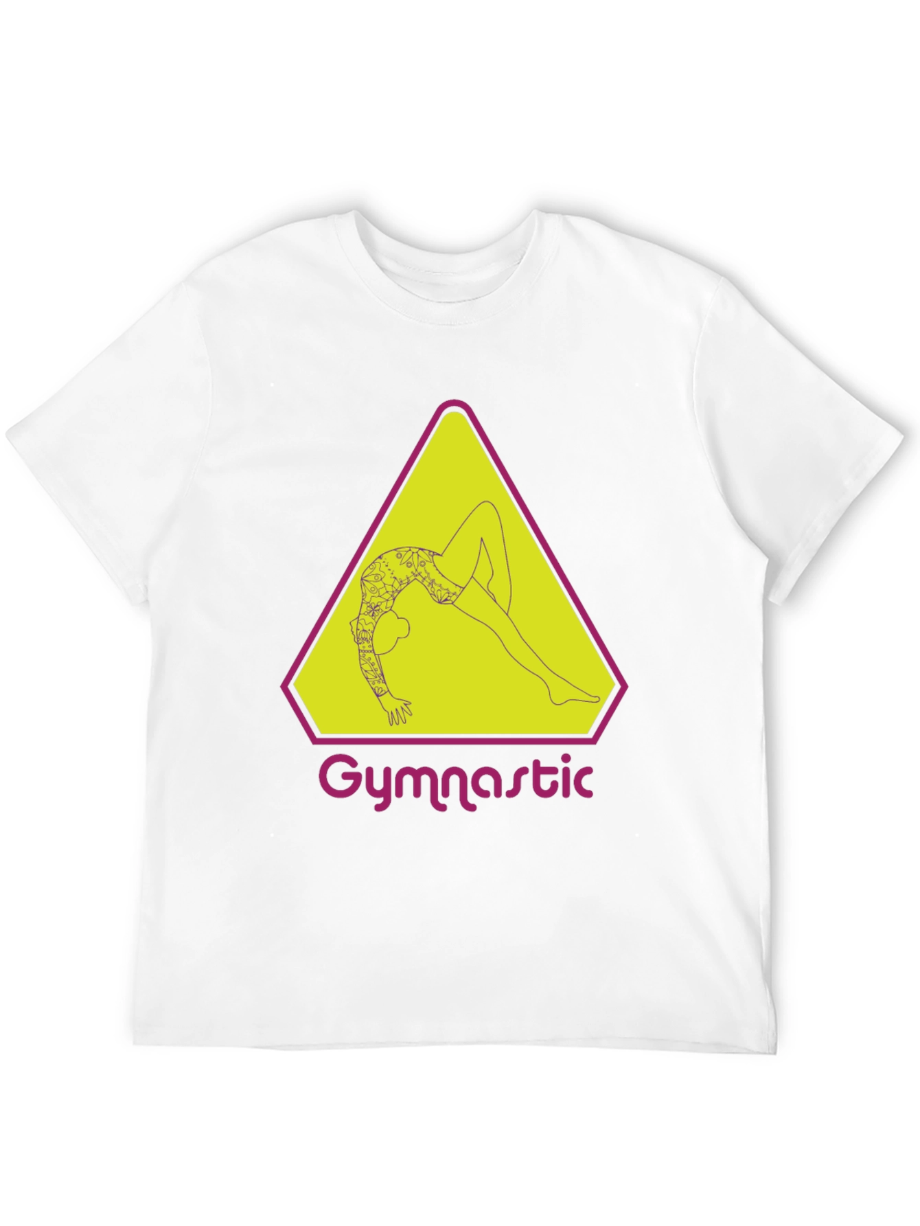 Gymnastic Graphic Tee - Artistic Athlete Design