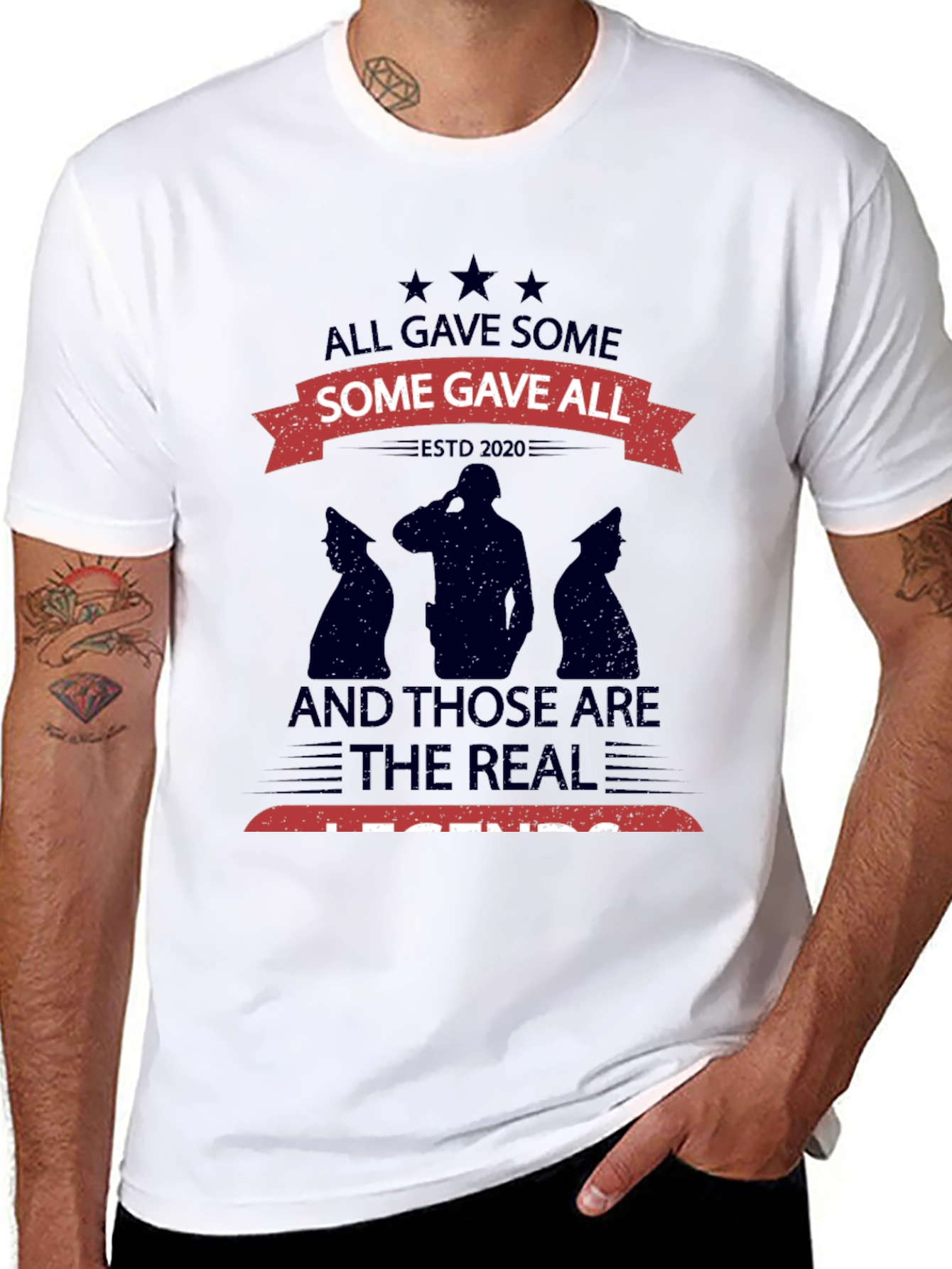 All Gave Some T-Shirt - Patriotic Apparel