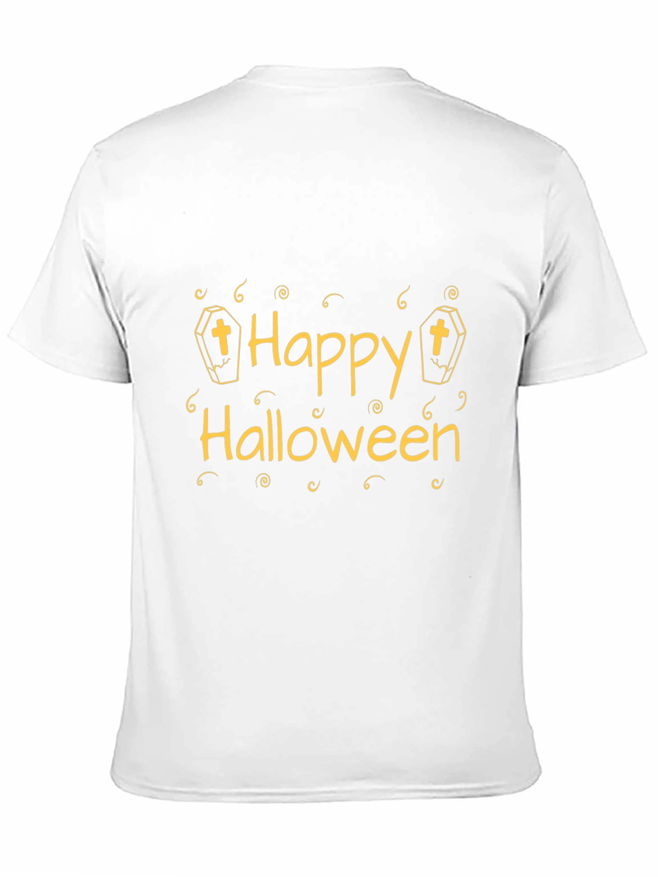 Happy Halloween Graphic Tee - Black