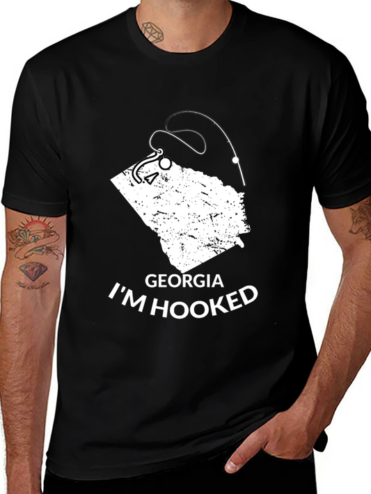 Georgia Im Hooked Fishing T-Shirt