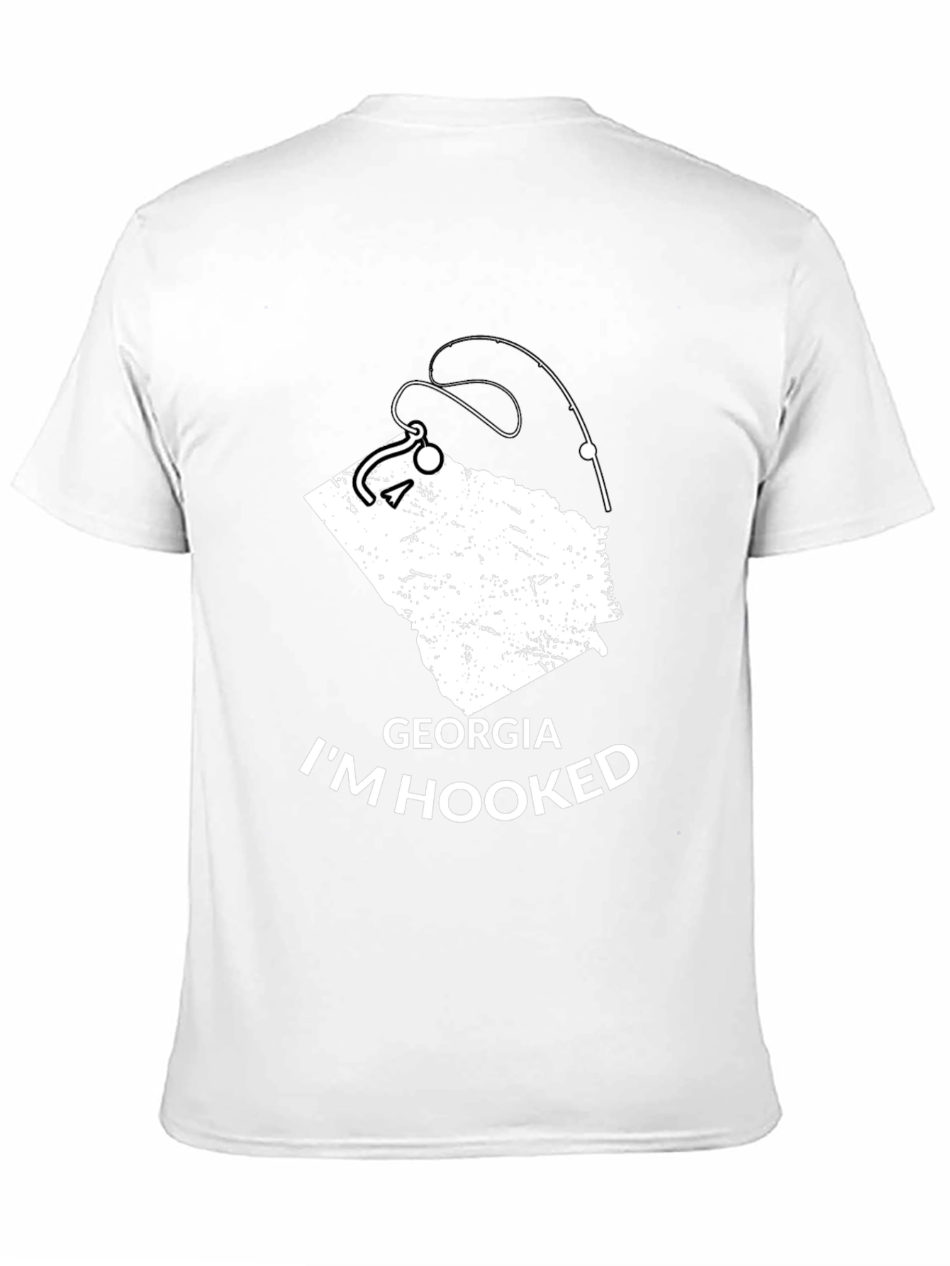 Georgia Im Hooked Fishing T-Shirt