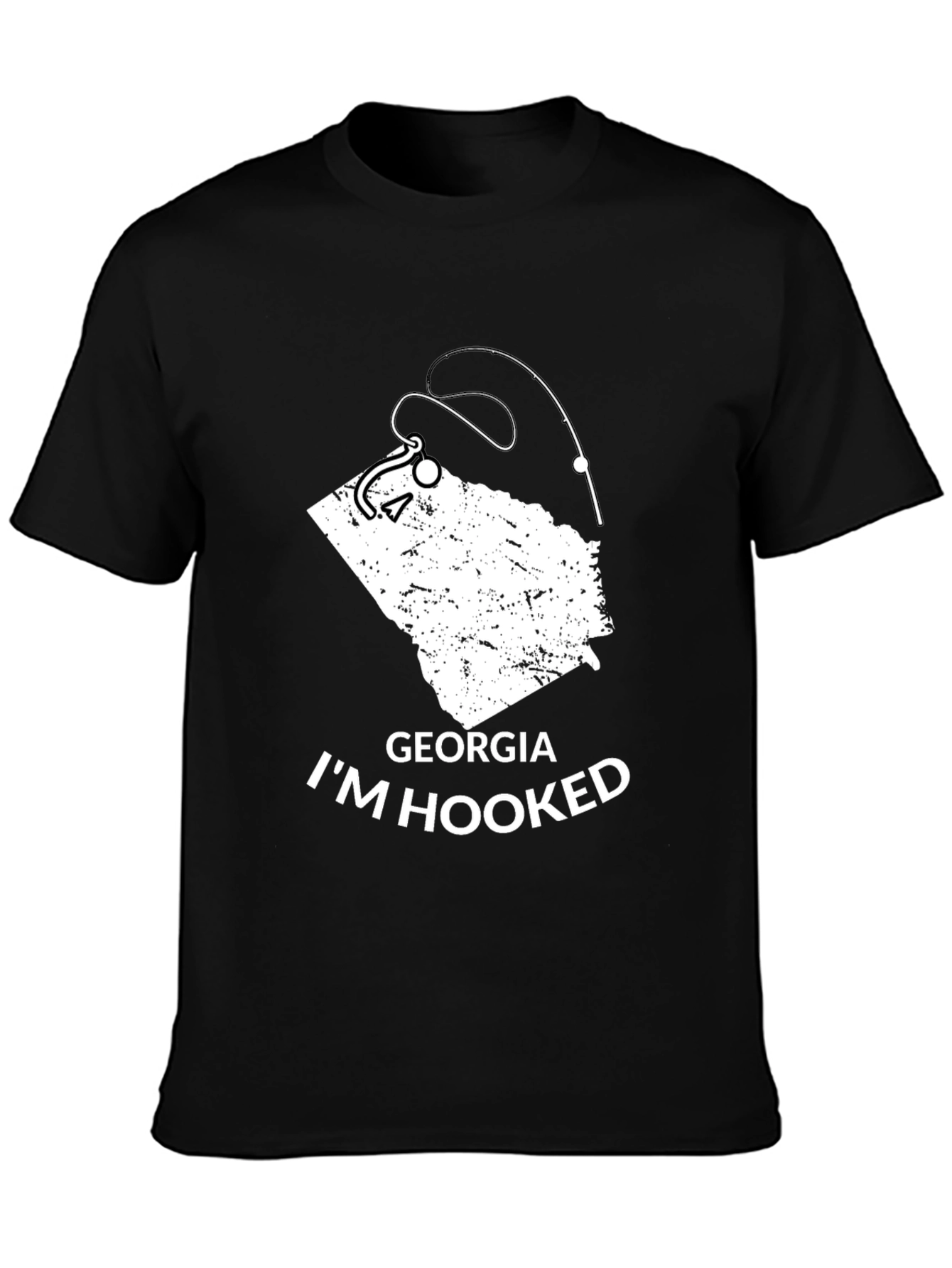 Georgia Im Hooked Fishing T-Shirt