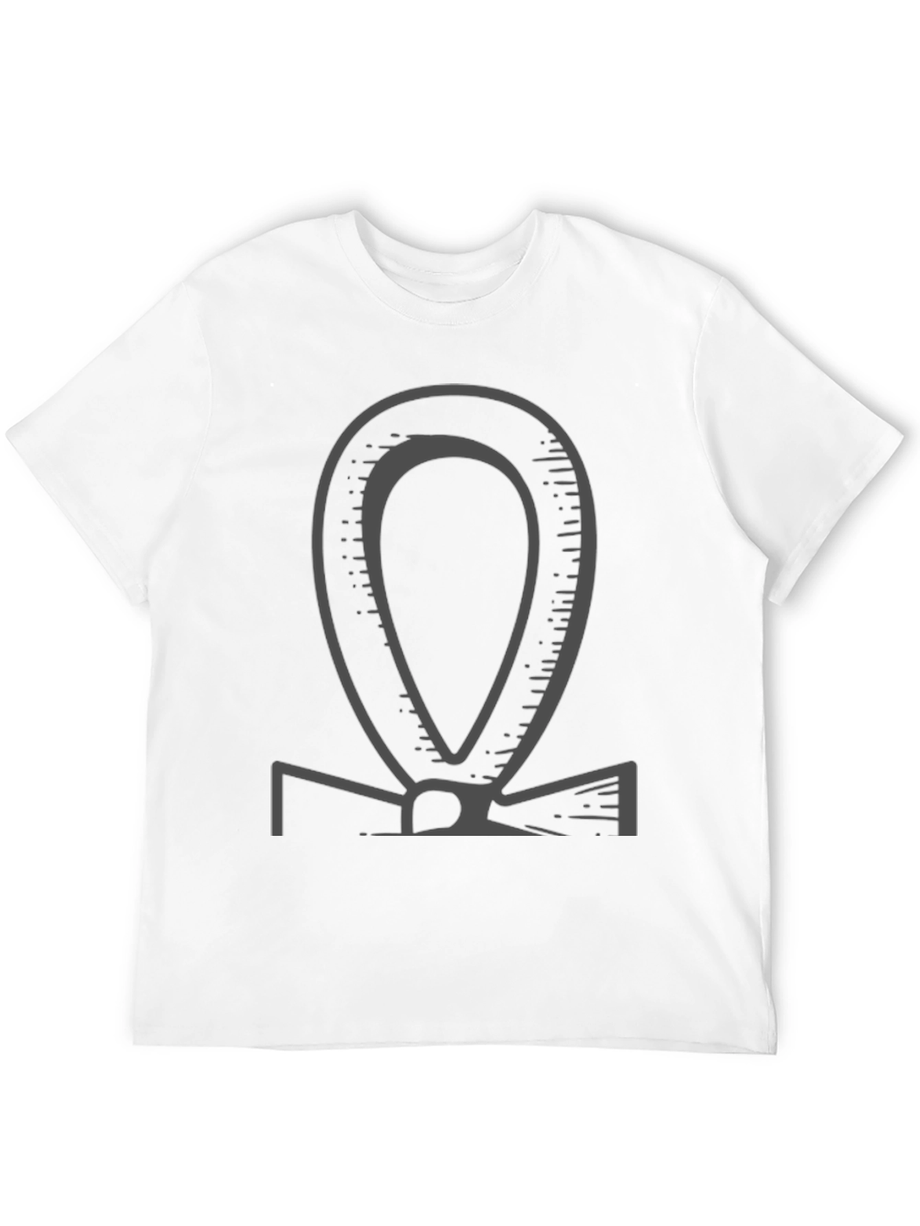 Ankh Graphic Tee - Black