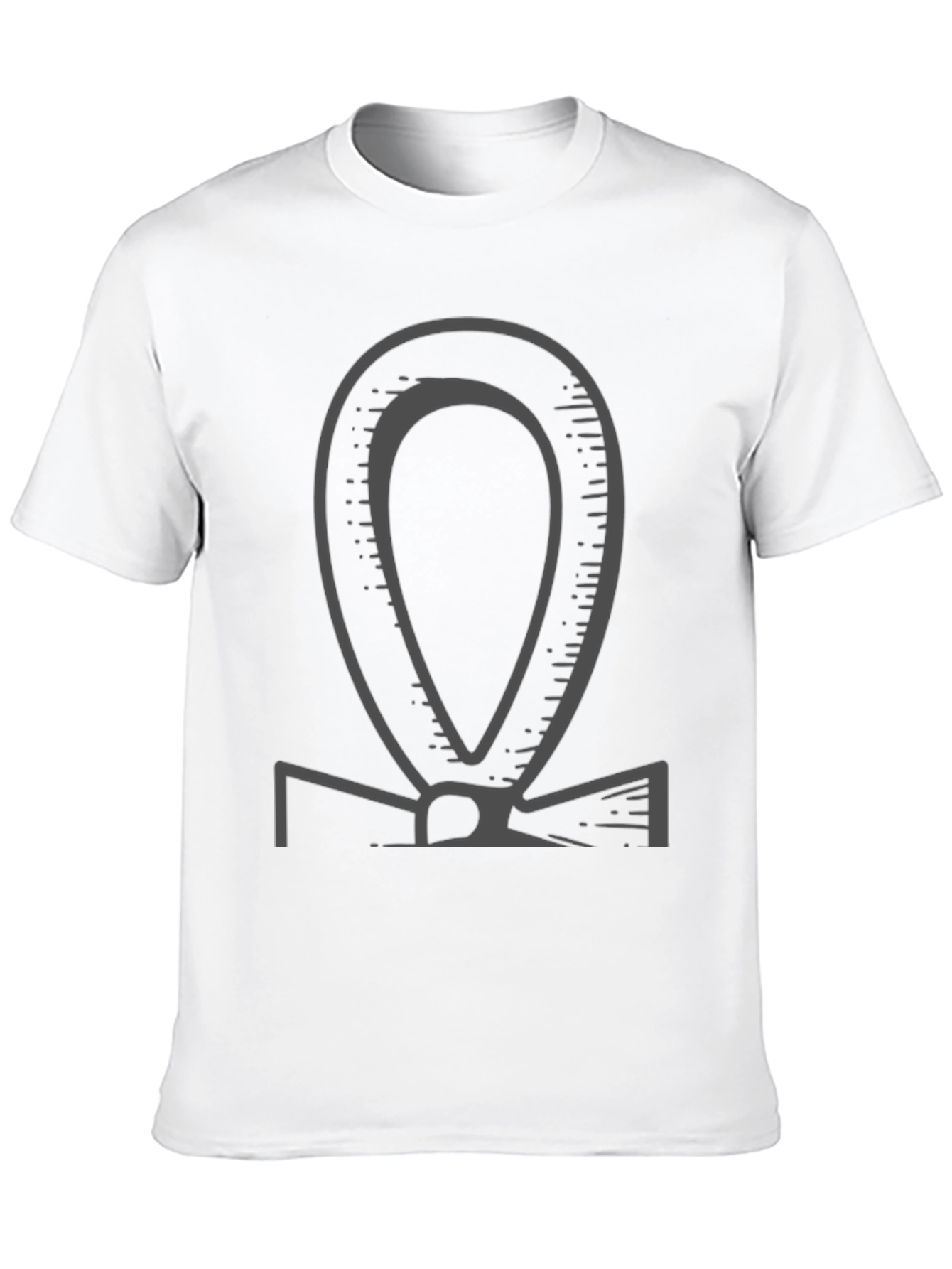 Ankh Graphic Tee - Black