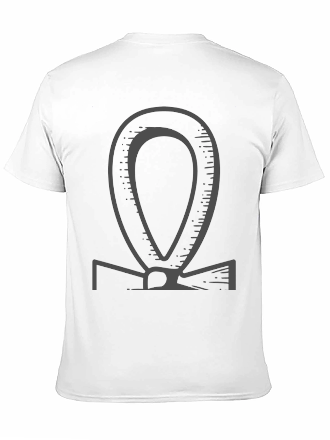 Ankh Graphic Tee - Black