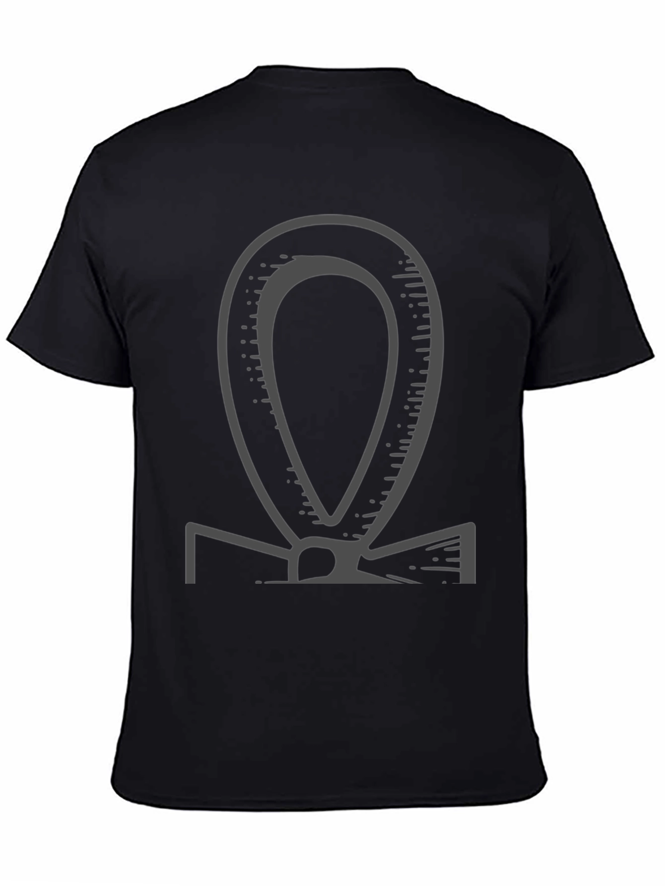 Ankh Graphic Tee - Black