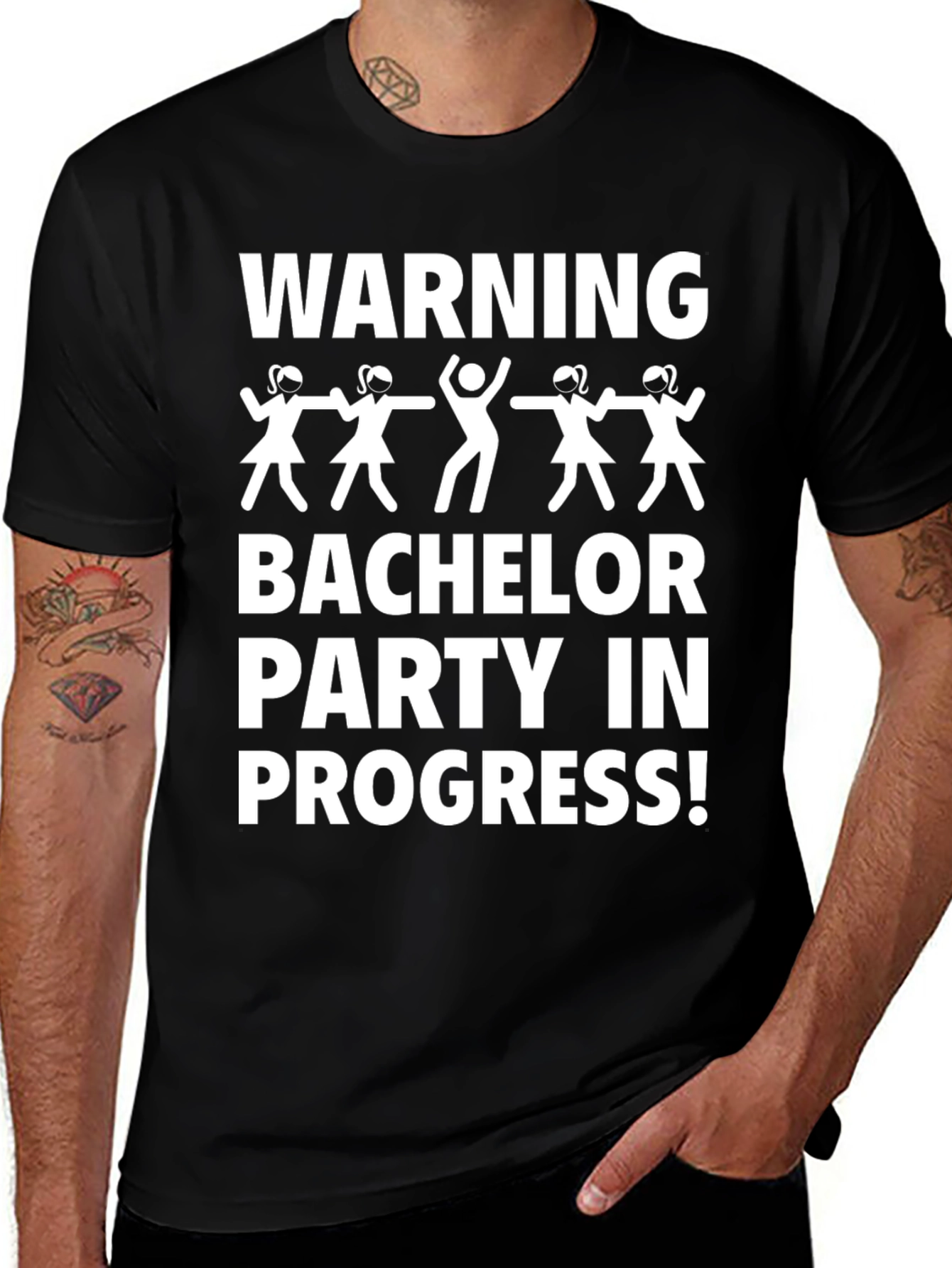 Bachelor Party Warning T-Shirt