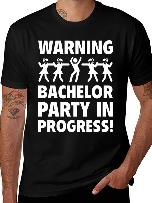 Bachelor Party Warning T-Shirt