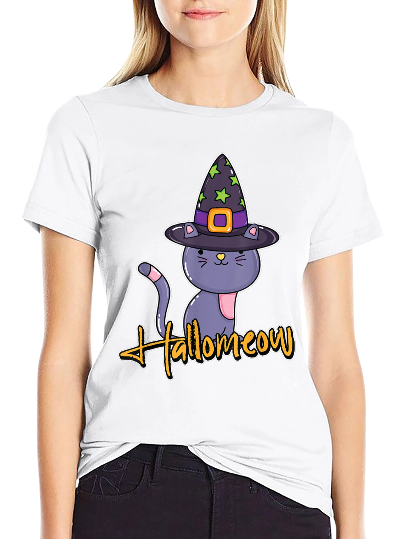 Hallowmeow Cat T-Shirt