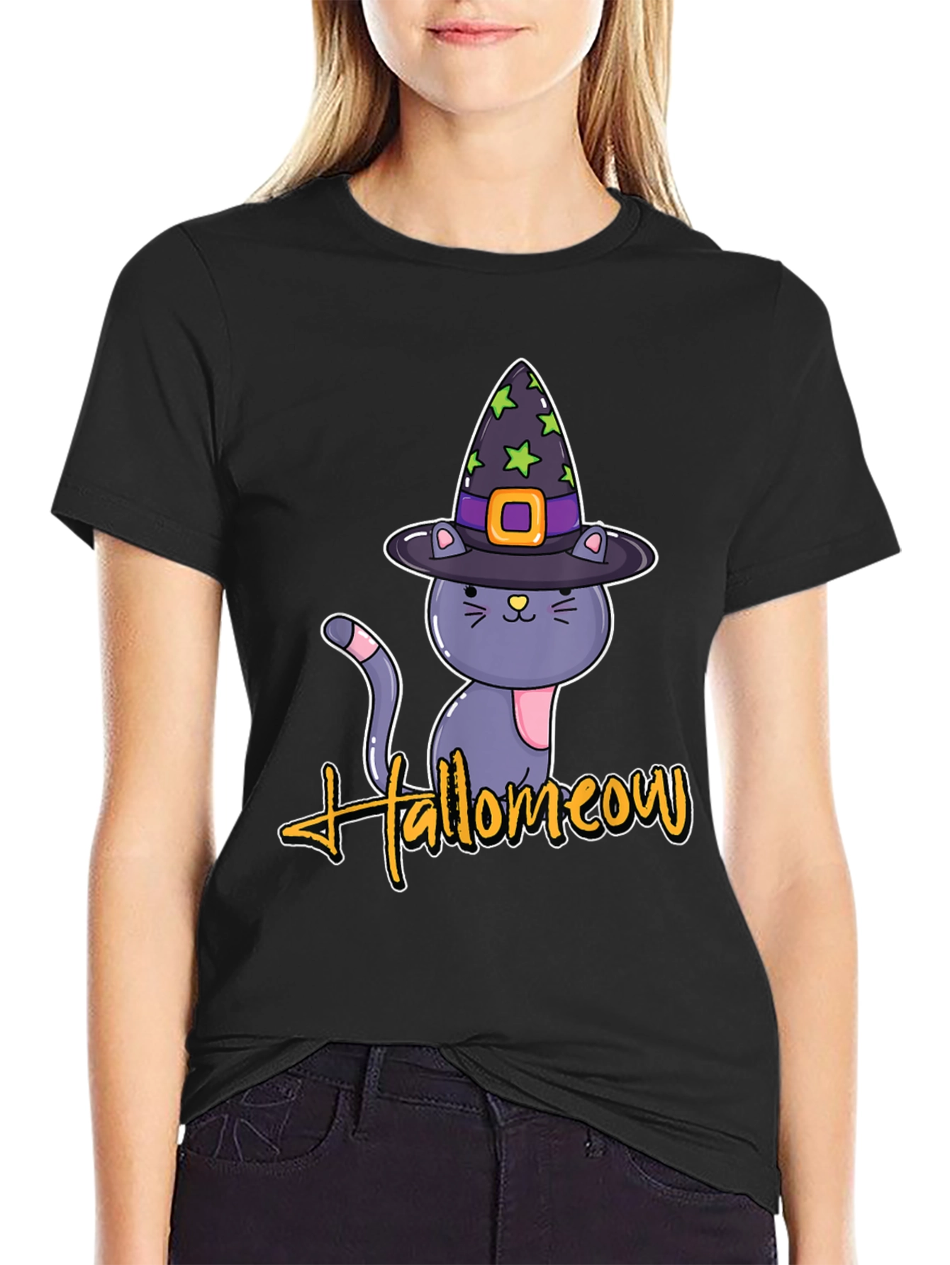 Hallowmeow Cat T-Shirt